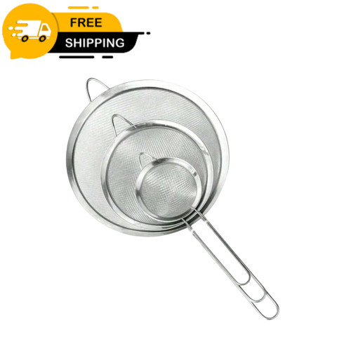 3pcs fine mesh - 3pcs, strainer